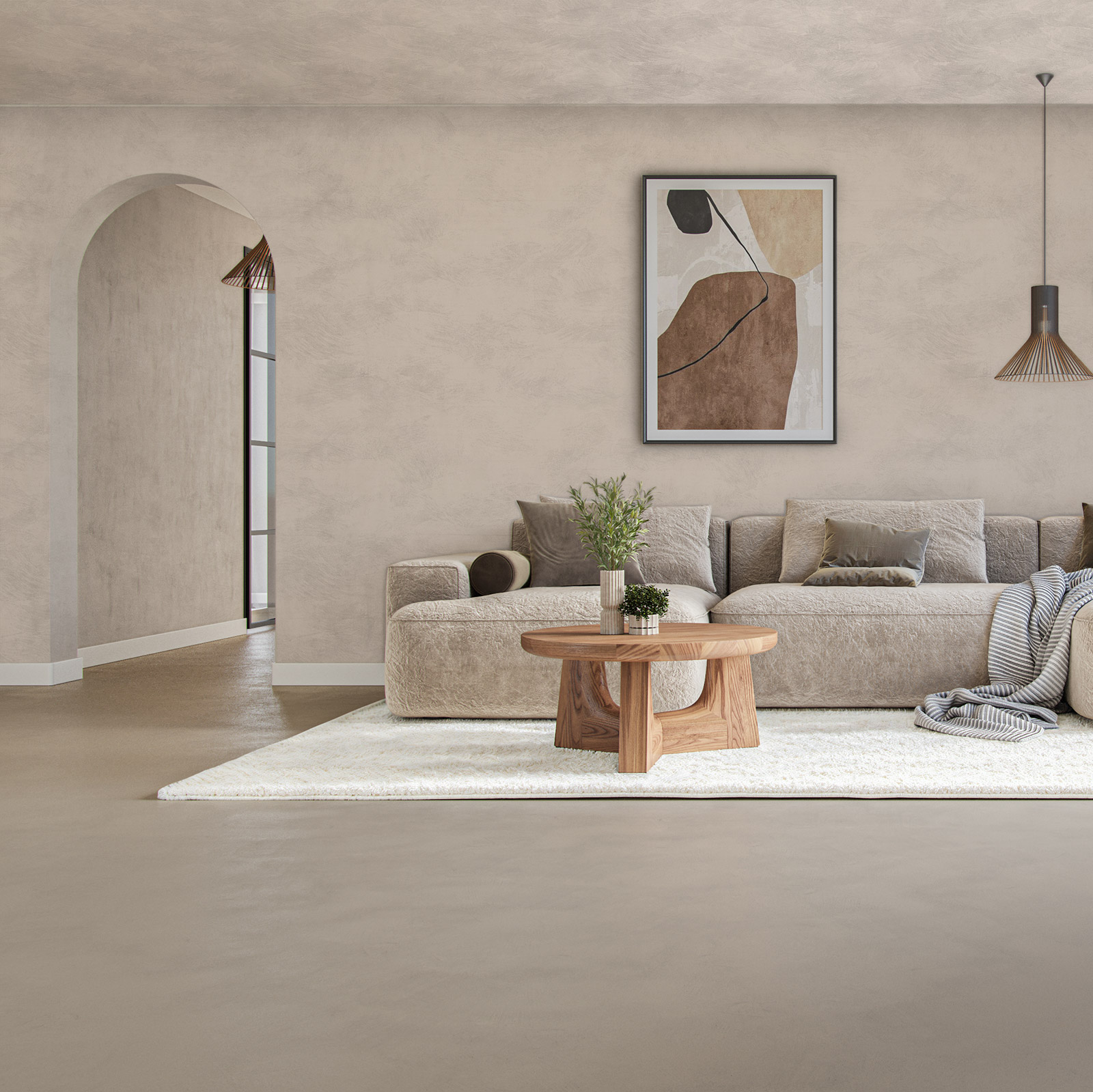 Lava Verf Beach Woonkamer