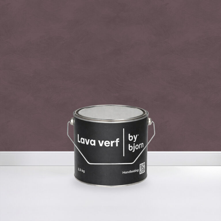 Lava Verf Aubergine 2,5kg Emmer