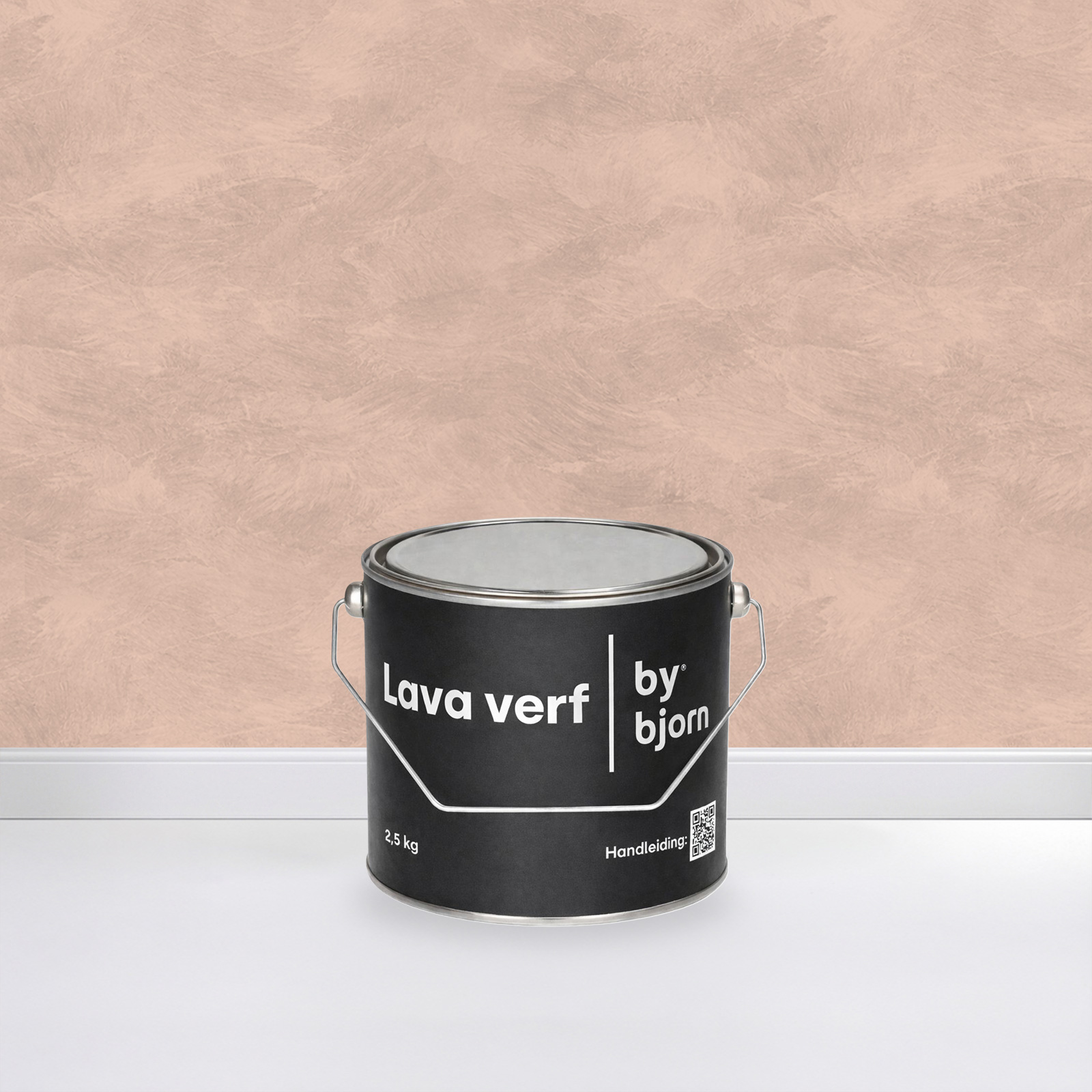 Lava Verf Champagne 2,5kg Emmer