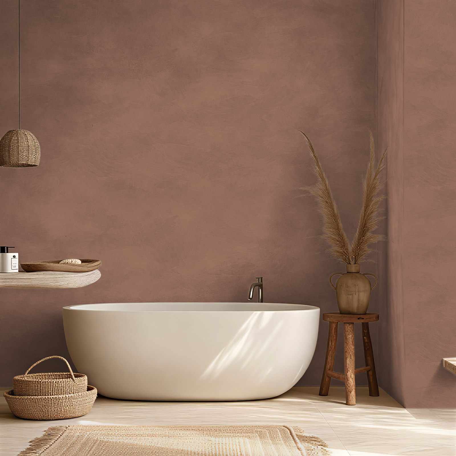 Lava Verf Calm Terra Badkamer