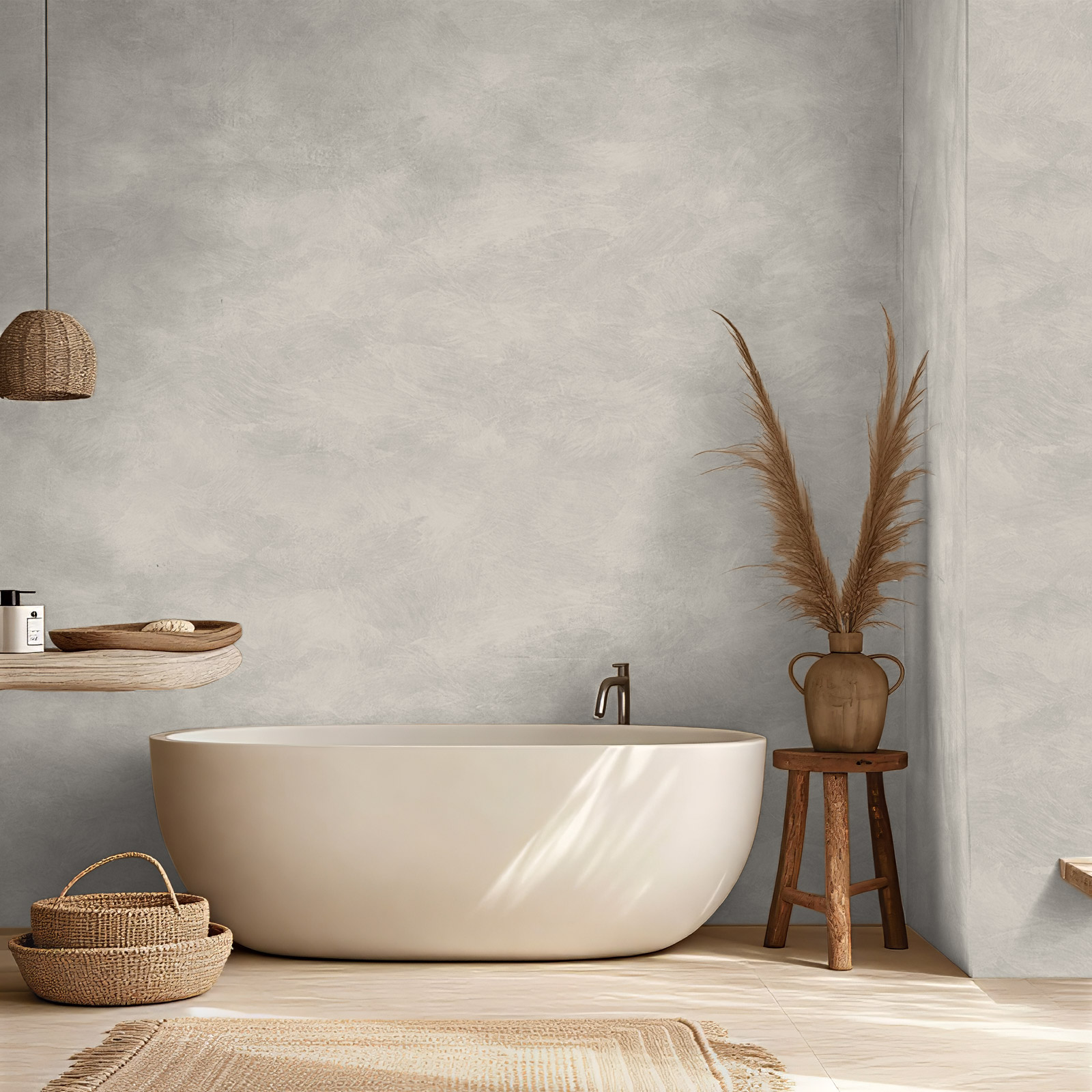 Lava Verf Cashmere Badkamer