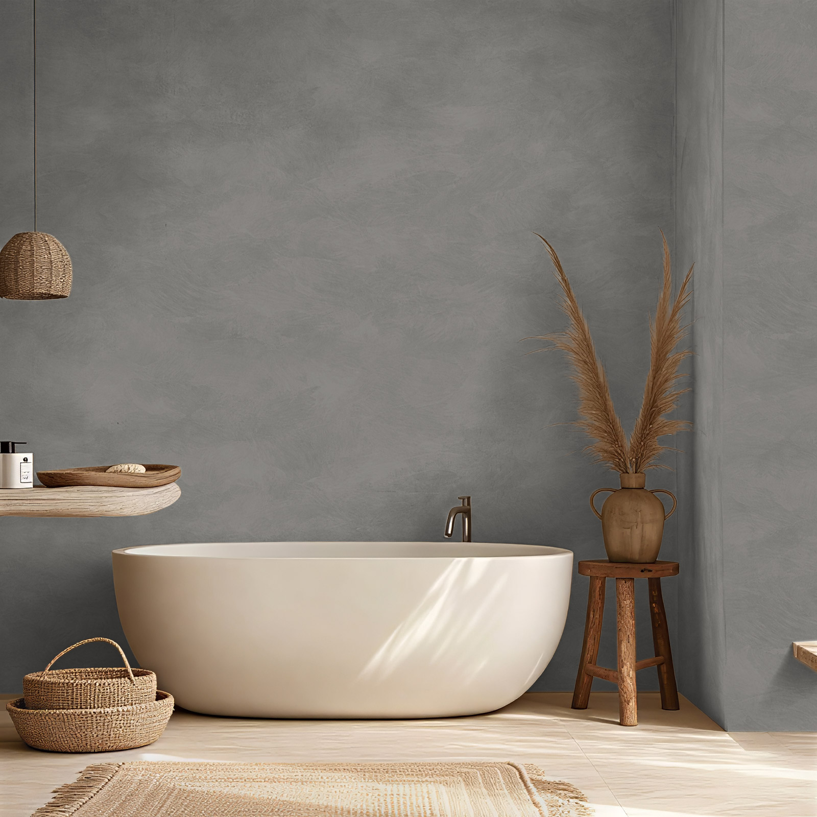 Lava Verf Iron Badkamer