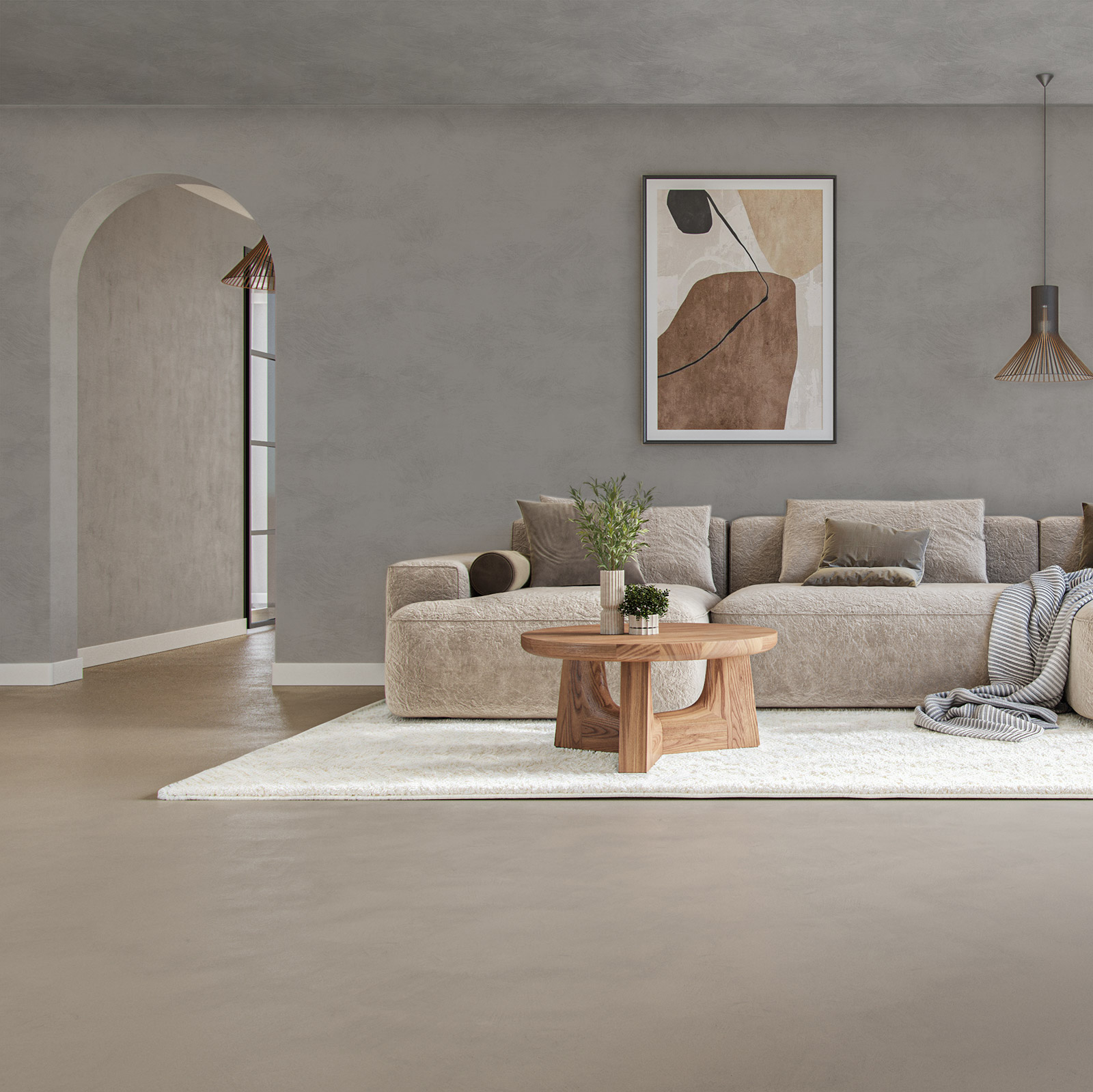 Lava Verf Iron Woonkamer