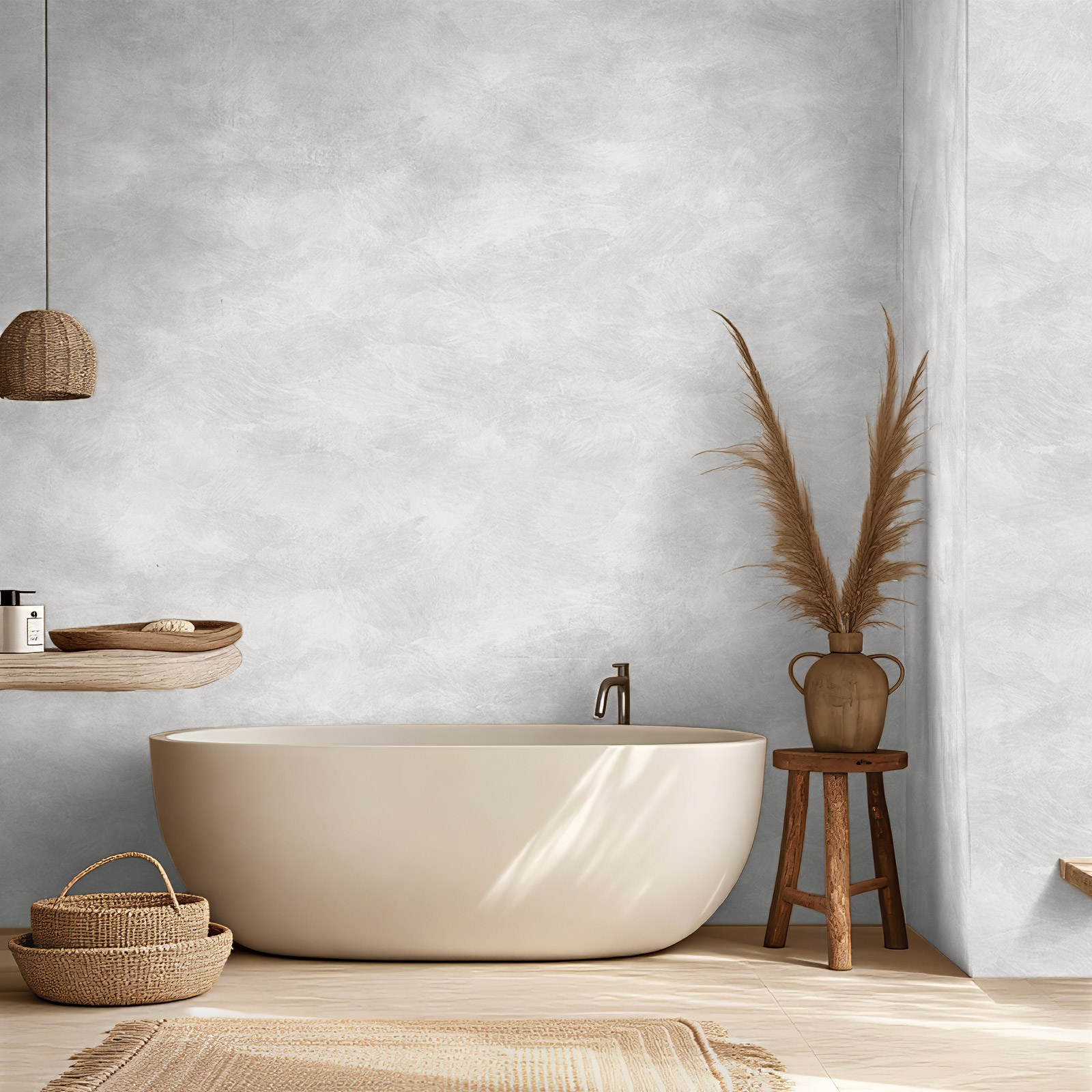 Lava Verf Simply White Badkamer