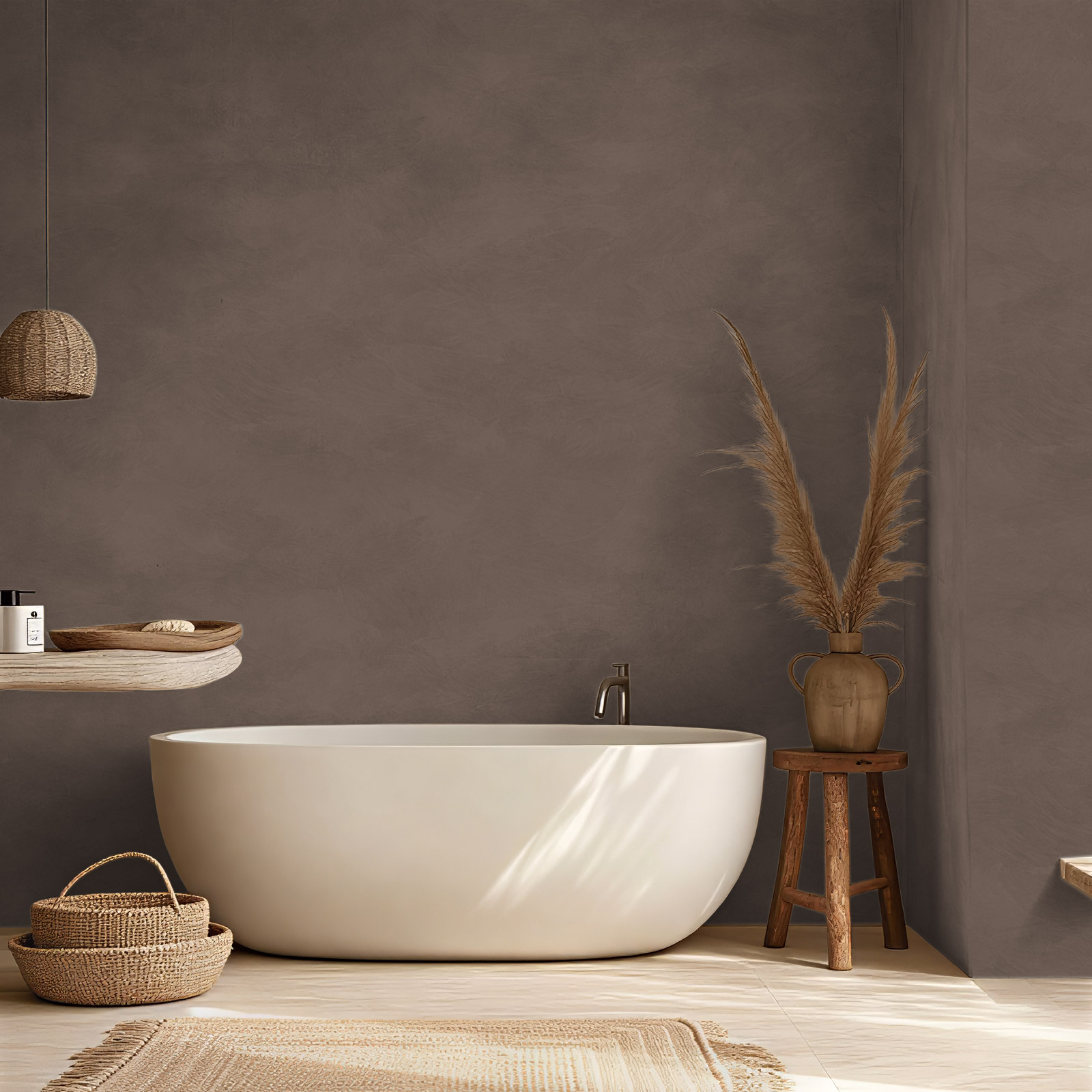 Lava Verf Truffel Badkamer