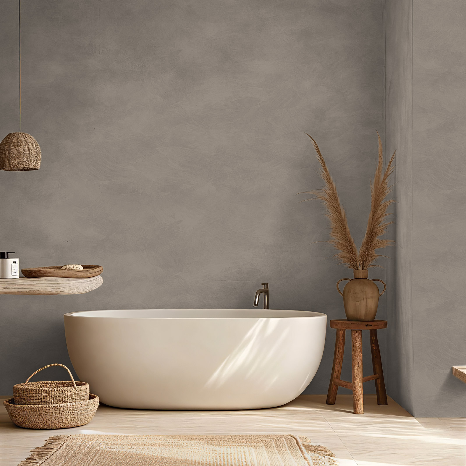 Lava Verf Clay Badkamer