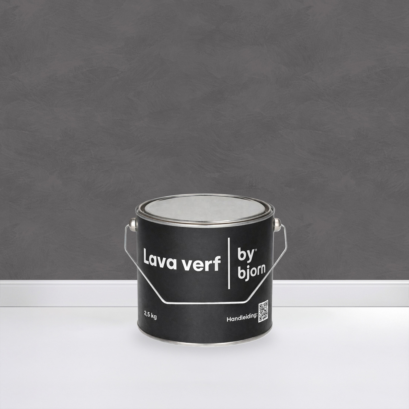 Lava Verf Midnight 2,5kg Emmer