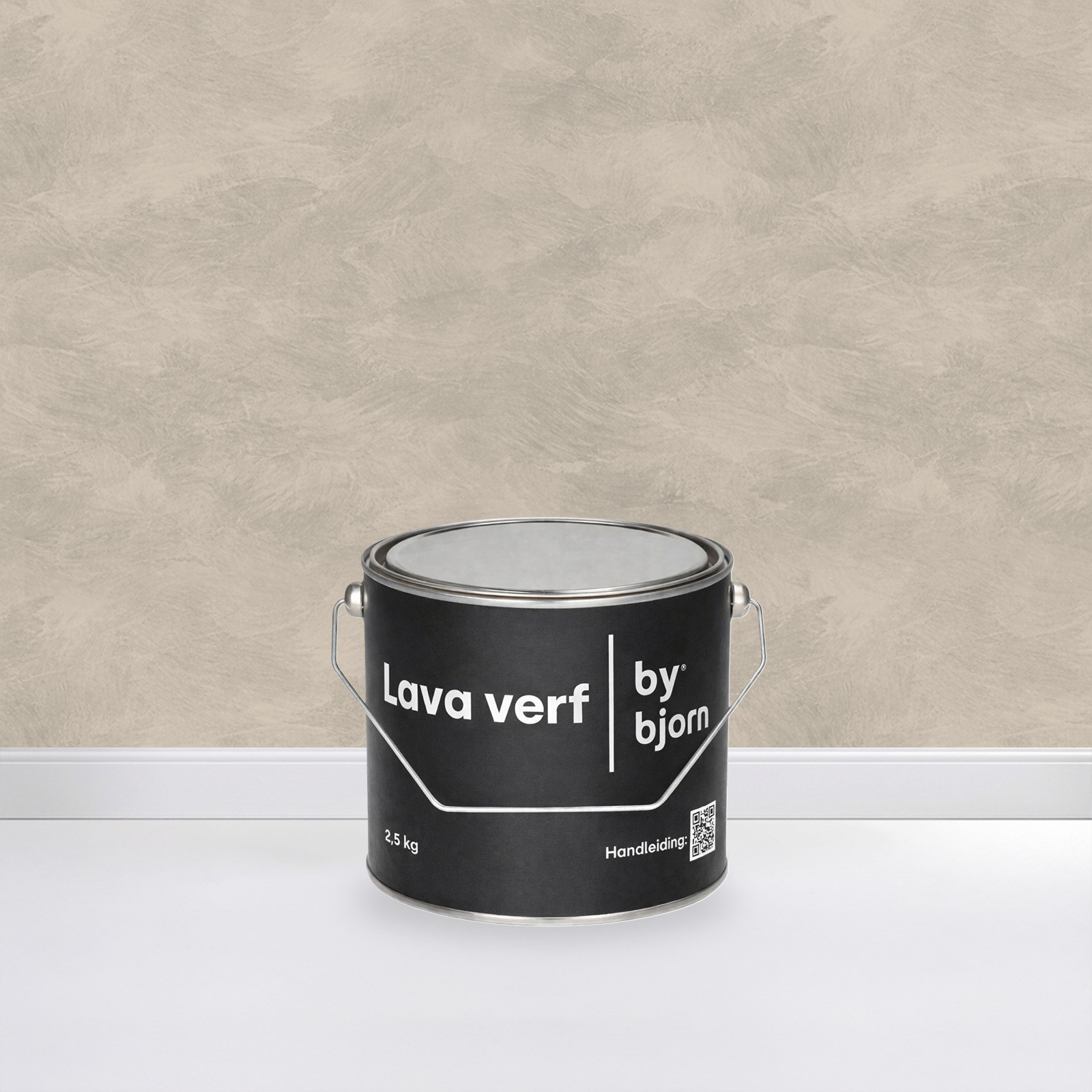 Lava Verf Moss Grey 2,5kg Emmer