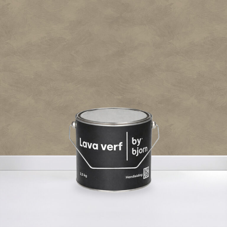 Lava Verf Tobacco 2,5kg Emmer
