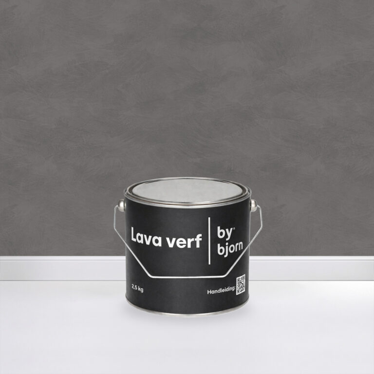 Lava Verf Chocolate 2,5kg Emmer