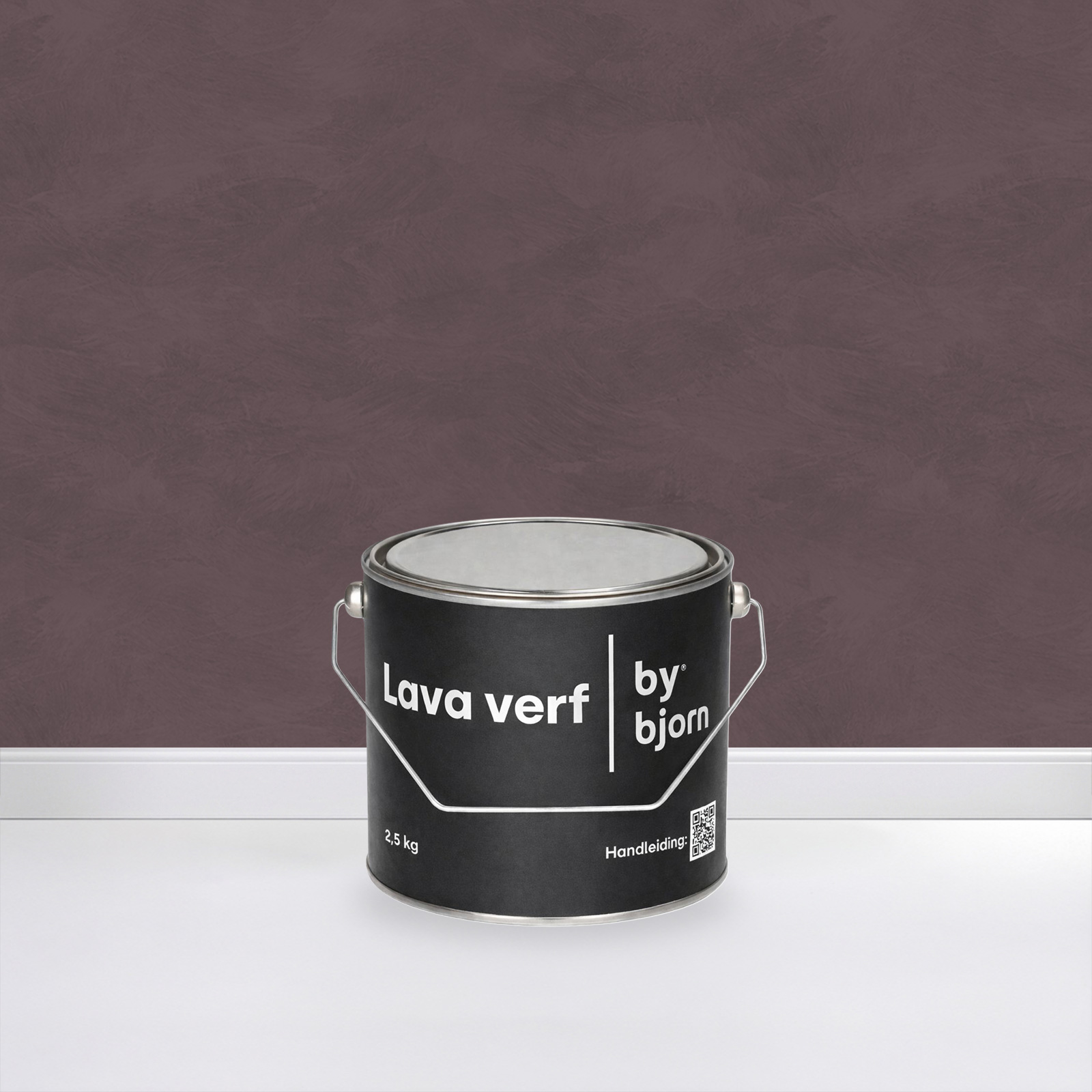 Lava Verf Red Clay 2,5kg Emmer